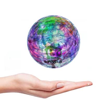 China Leisure Toys 2022 Blue Induction Ball Mini Ufo Spinner Aircraft Hand Manual Flight Adults Toys Gift For Children for sale