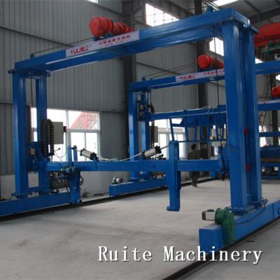 China Concrete Machinery Repair Shops Slat Machine With 3*1.2m Steel Mold for sale