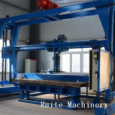 China Cultivate Concrete Slat Machine With 3*1.2m Polishing Mold For Goat Flooring for sale