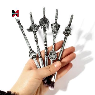 China Makes Apply Makeup Starwars The Legend of Zelda Metal Anime Makeup Brush Kimetsu No Yaiba Anime Cool Make Up Brushes for sale