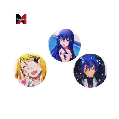 China Japan Anime Tail Tinplate Badge Peripheral Fairy Anime Lucky Bag for sale