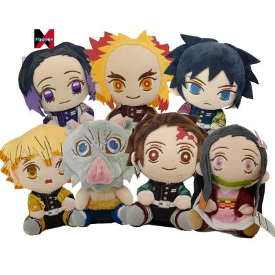 China Demon Slayer 1 Demon Slayer Kamado Tanjirou Kamado Nezuko Anime Dolls Children's Gift Demon Slayer Blade Doll Plush Toys for sale