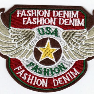 China 3D Club Logo Badges Patch For Backpacks Clothes Iron On Patches USA 3D Fabric Backing Custom Canvas Sew-on Resin for sale