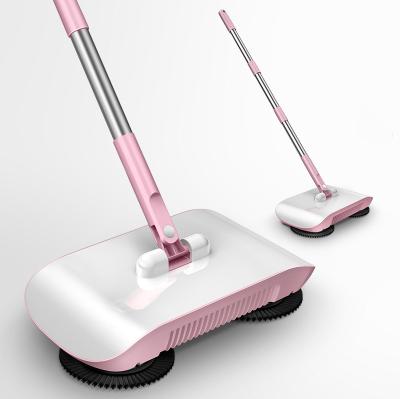 China Robot Hand-Push Sweeper Broom Fast Home Dustpan Set Housework Cleaning and Mopping Lazy Broom Man All-in-one for sale