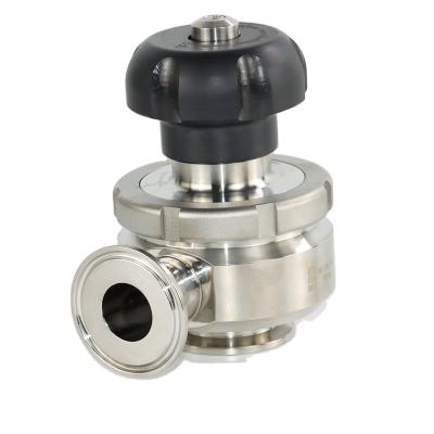 China SS316L Sanitary Ball Valve Dairy Stainless Steel Ball Stop Type Reversing Valve For Pharmacy for sale