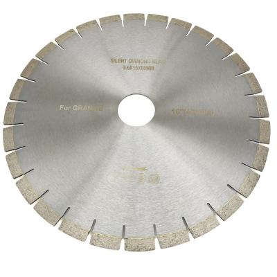 China Diameter 400mm Stone Granite Disc Tiles Cutting Tools U-slot 16 Inch Silent Diamond Saw Blade Cutter Disc for sale