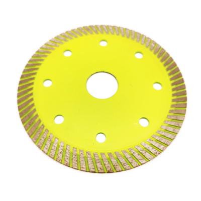 China Metal Powder Diamond Circular Saw Blade No Chapping 4 inch Ultra-Thin for Stone Carving for sale