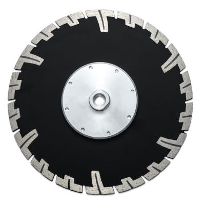 China Long-lasting Metal Cutting Diamond Disc D230mm T Type Protection Teeth For Stone for sale