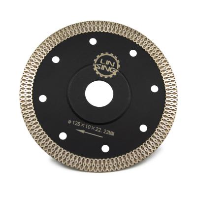 China 20/22.23/M14/25.4 Inner Hole D230MM X Mesh Turbo Cutting Blade Disc with Laser Welded Process for sale