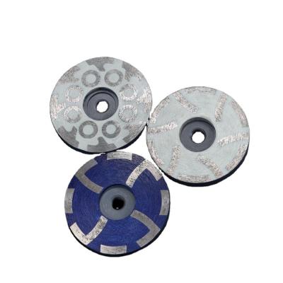 China 12 Segments D100MM Concrete Grinding Wheel with 5/8-11 Connection and Abrasive Wheel for sale