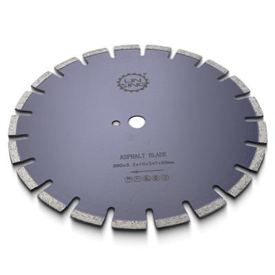 China Linsing Diamond Segmented Wet Cutting Disk 14 inch 350mm Circular Saw Blade voor beton en asfalt Te koop