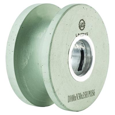 China 150MM Grinding Diamond Abrasive Block Profiling Wheel For Granite/Marble Resin Bond for sale