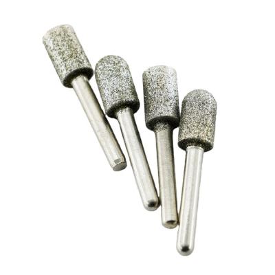 China Vaccum Brazed Technology Diamond Relief Stone Engraving Bit for Stone CNC Tool for sale