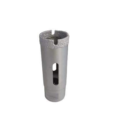 China 35mm Segmented Core Drill Bit for Manual Angle Grinder Dry Drilling Granite Stone Tool for sale