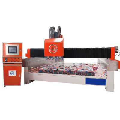 China DSP Control System 5 Axis 3D CNC Stone Carving Machine for Granite Marble Engraving for sale