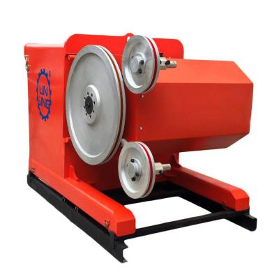 China Diamond Wire Machine for Granite Marble Quarry Mining Main Motor Power 75kw-8p 100HP-8P for sale