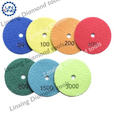 China Customized OBM Support Dry Wet Diamond Polishing Pads for Flawless Finishing for sale