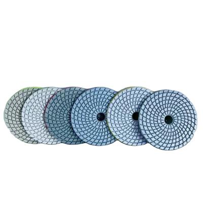 China Dry Wet White Buff Polishing Pad for Shining Surface of Polishing Resin Pad Sandpaper for sale