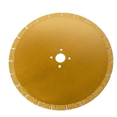 China Cutting Vaccum Brazed Cutter Grinding Disc 230mm with Metal Powder Diamond Resin for sale