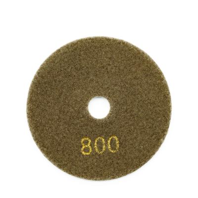 China Fast Polishing Diamond Tool Flexible Polishing Pad with Different Grit Technology Wet for sale