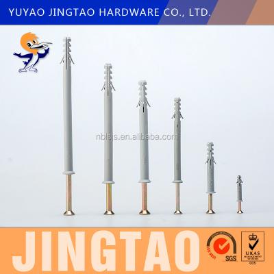 China Plastic Nylon Frame Fixing Anchor With Tapping Screw for sale