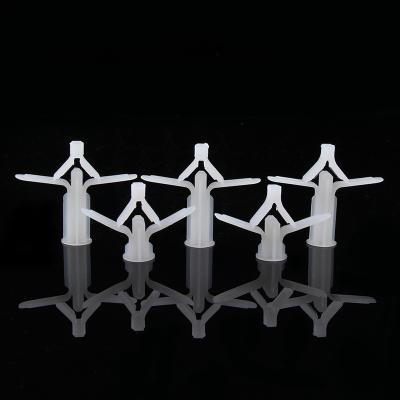 China Gypsum Toggle Anchor Plastic Nylon Plastic Butterfly Board Anchor for sale