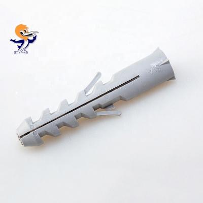 China Plastic Nylon Anchor With Lip PA Material 8*40MM for sale