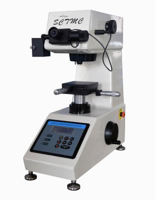 China Probador micro de la dureza de Vickers del indicador digital del CE con el botón de la entrada del ocular en venta