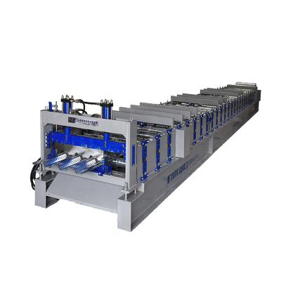 China Hotels Floor Decking Roll Forming Machine Factory Metal Floor Decking Making Machine Manufacturer Floor Decking Making Machine for sale