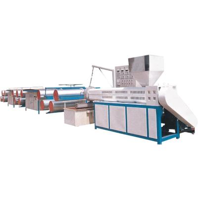 China PP Woven Bag Factory Flat Yarn Extruder Woven Bag Production Line for sale