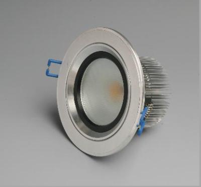 Chine 8W Silver / blanc nouveau Design Dimmable LED Downlights avec 140 degrés pour éclairage général à vendre