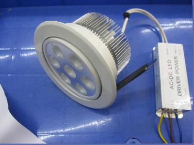 China 21W High Power 50 / 60Hz 110mm Diameter 910lm CW Lumen LED Ceiling Spotlights for sale