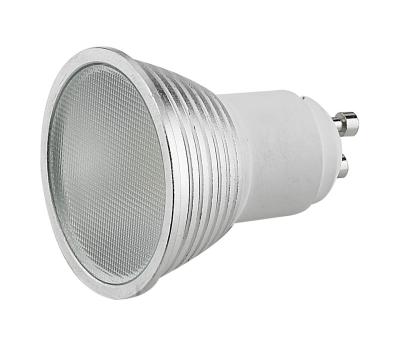 China 180 to 260V AC 4 Watt Cool White Dimmable GU10 LED Bulb With 140 Degree Beam Angle for sale