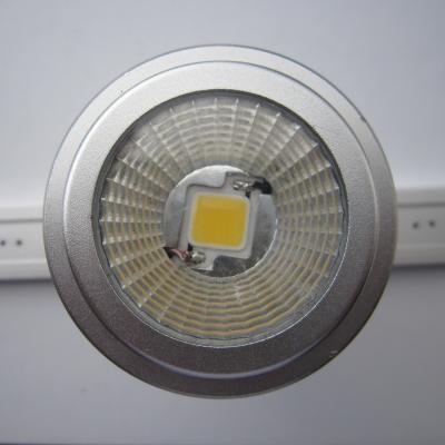 China Geführtes Scheinwerferlicht Lichter Dimmable Mr16, Lumen-Aluminium 10w 580lm geführt zu verkaufen