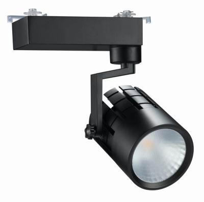 China Black 40W COB LED Track Lights 3000lm For General Lighting for sale