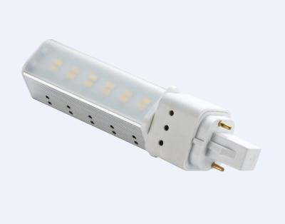 China tubo da luz do diodo emissor de luz PL do G-24 6W com Ra80 eficiência elevada 80lm/w à venda