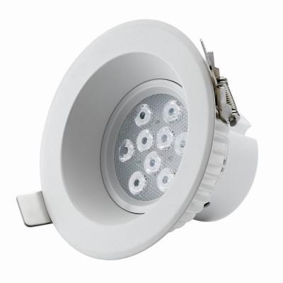 Cina Polipo commerciale Downlights del LED con 10W AC110V/AC220V in vendita