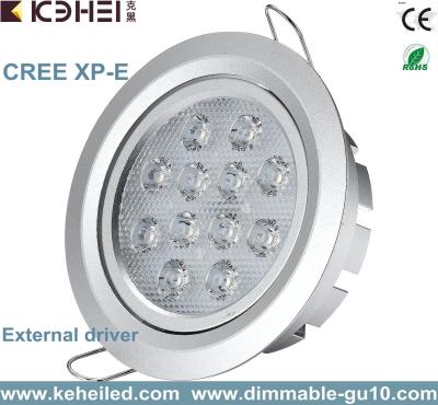 Cina il driver regolabile principale dimmable di Saa dei chip di Lextar 3030 di angolo dei downlights 12w è disponibile in vendita