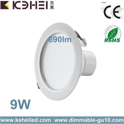 Cina 9 watt 690lm Downlight principale tagliato 130mm con la luce di l30° per l'accento del contenitore per esposizione in vendita