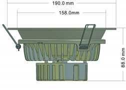 Chine 6' variable '/8