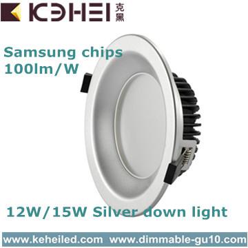 China 15W 1500lm Detachable 4' '/ 5'' ring LED Downlight With Samsung Chips for sale