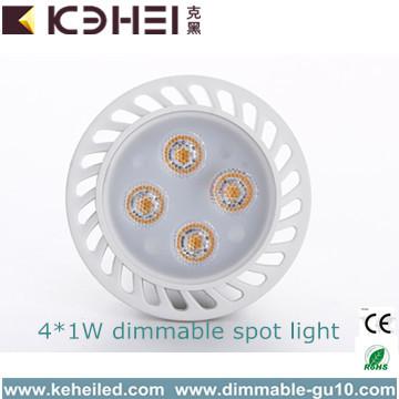 China AC110V-/220V-4Watt GU10 Scheinwerferlicht mit integriertem 25°/45° CER RoHs zu verkaufen