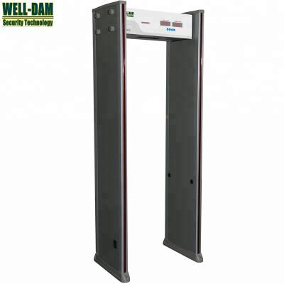 China Walk Through Metal Detector Gate Well-dam 6 Zone Archway Metal Detector Door Frame Metal Detector Archway Metal Detector Price for sale