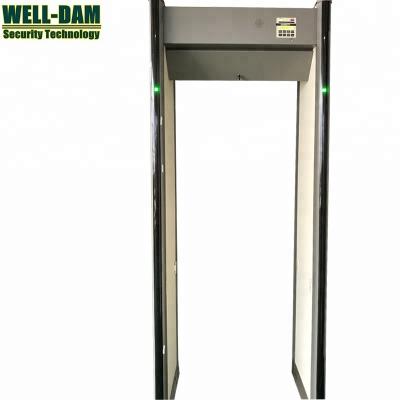 China Security Metal Detector Door SecuGate 650I 33 Area ip65 Walk Through Metal Detector Door Frame Metal Detector Non Ferrous Metal Detector for sale