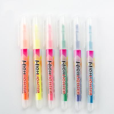 China office & School Markers China Manufacturer Top School Supplies Plastic Multiple Colors Fluorescent Pens For Custom for sale