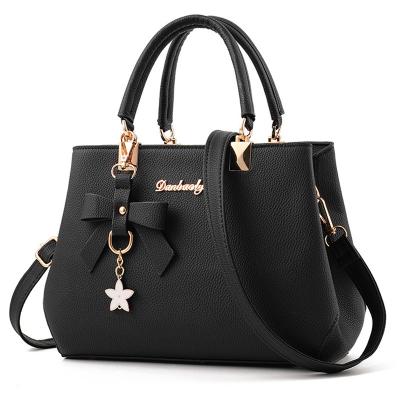 China 2019 Fashion New Fashion Women's Big Bag The Star Bow Women's Korean Version Shoulder Bag Spring Ladies Casual Messenger Bag for sale