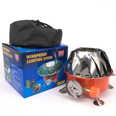 China Lotus Burner Outdoor Portable Windproof Equipment Manual Gas Stove Ultralight Camping Stove for sale