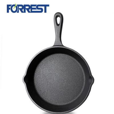 China Viable Hot Melt Pan Skiillet Dish Cookware Frying Pan With Wooden Base Sale for sale