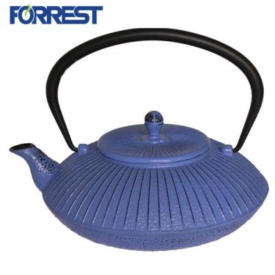 China Viable Antique Chinese Style Cast Iron Teapot Enamel Kettle For Drinkware for sale