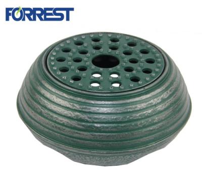 China Sustainable Portable Cast Iron Teapot Stove in Green for sale